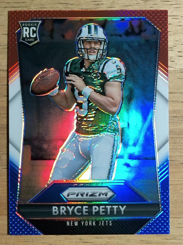 2015 Panini Prizm Prizms Red White and Blue #212 Bryce Petty