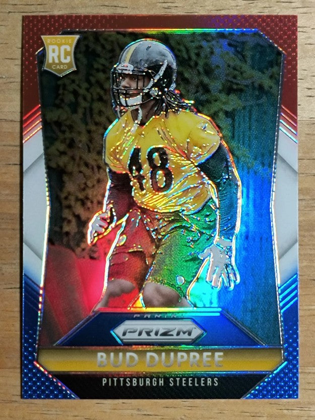2015 Panini Prizm Prizms Red White and Blue #213 Bud Dupree