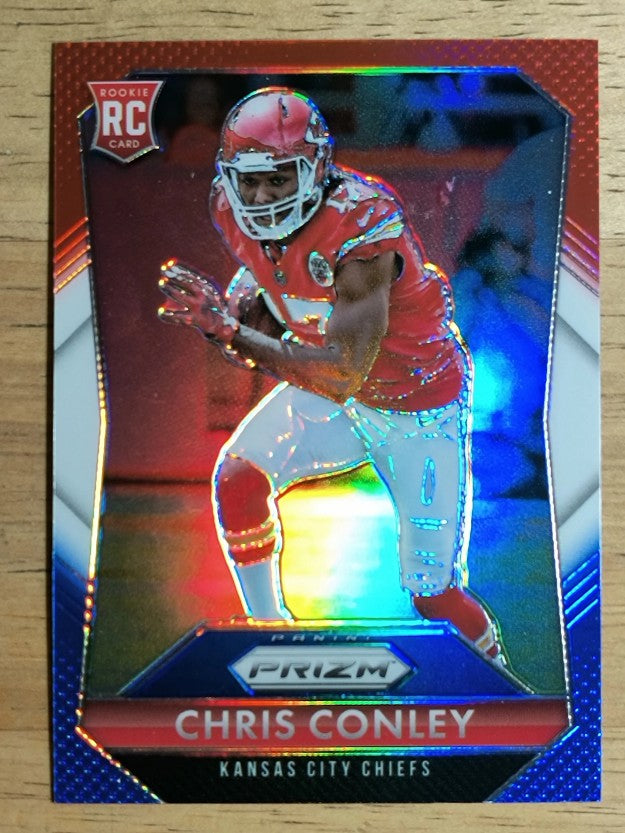 2015 Panini Prizm Prizms Red White and Blue #216 Chris Conley