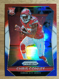 2015 Panini Prizm Prizms Red White and Blue #216 Chris Conley