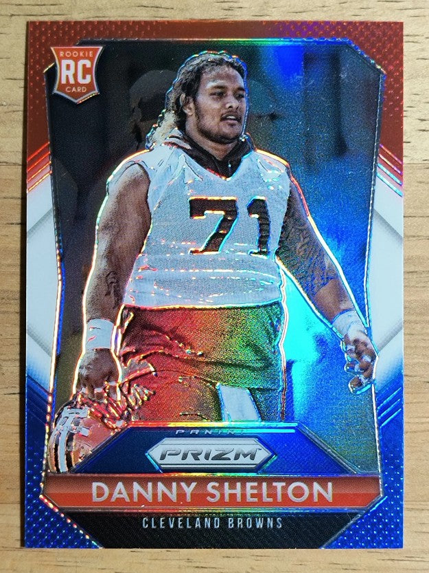 2015 Panini Prizm Prizms Red White and Blue #219 Danny Shelton