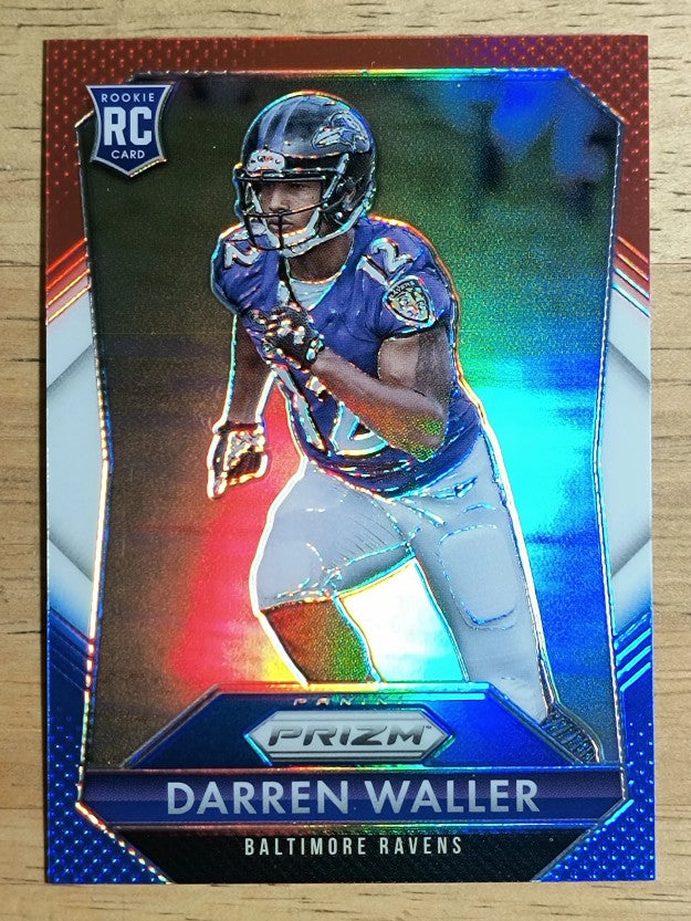 2015 Panini Prizm Prizms Red White and Blue #221 Darren Waller