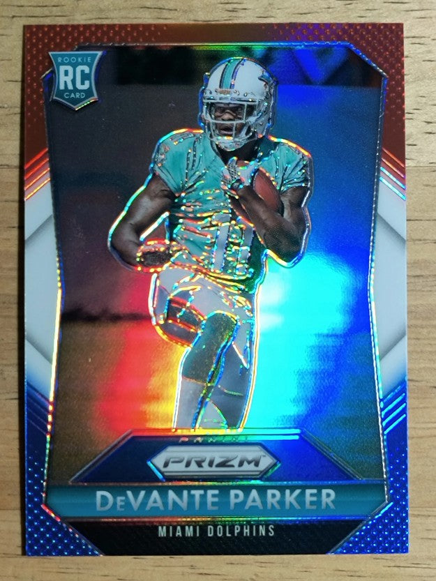 2015 Panini Prizm Prizms Red White and Blue #228 DeVante Parker