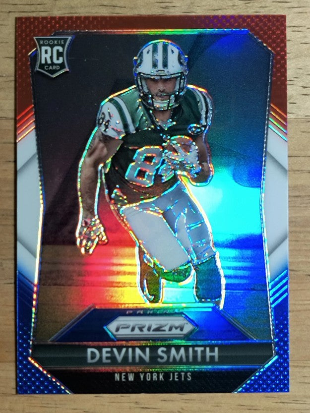 2015 Panini Prizm Prizms Red White and Blue #230 Devin Smith