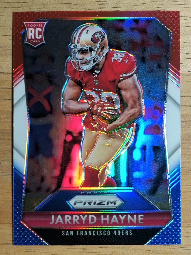 2015 Panini Prizm Prizms Red White and Blue #233 Jarryd Hayne