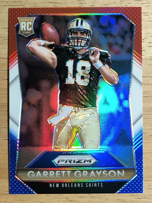 2015 Panini Prizm Prizms Red White and Blue #239 Garrett Grayson