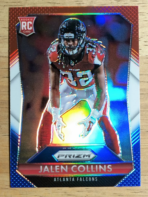 2015 Panini Prizm Prizms Red White and Blue #243 Jalen Collins