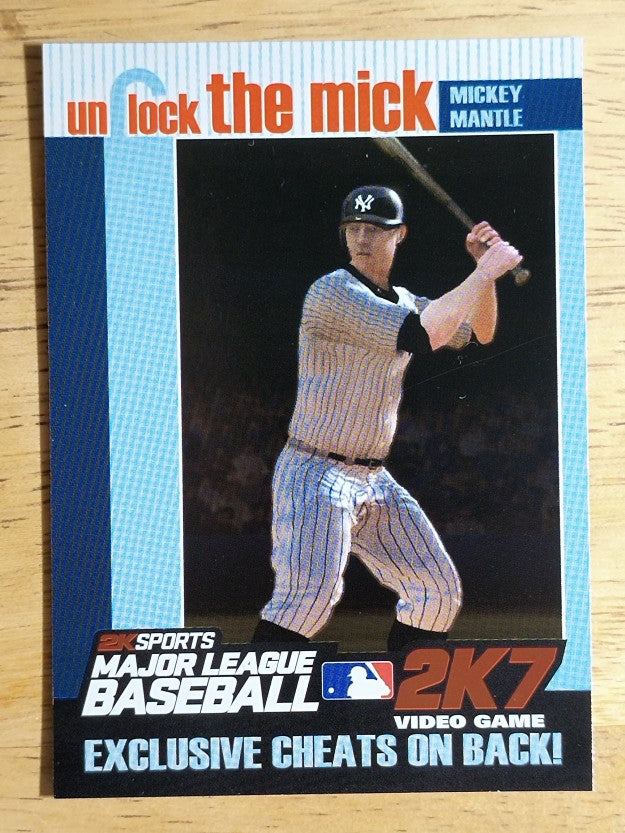 2007 Topps Unlock the Mick #5 Mickey Mantle