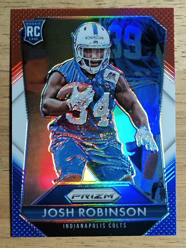 2015 Panini Prizm Prizms Red White and Blue #252 Josh Robinson