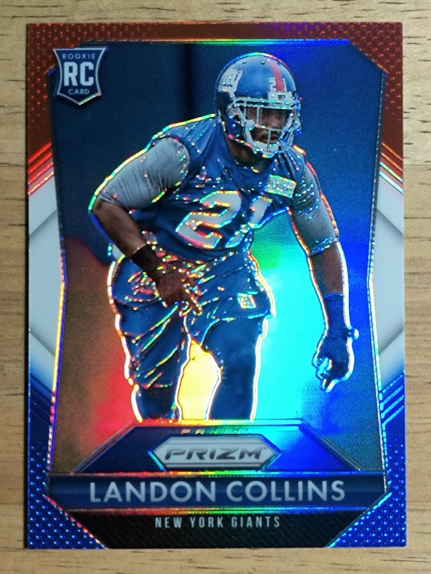 2015 Panini Prizm Prizms Red White and Blue #260 Landon Collins