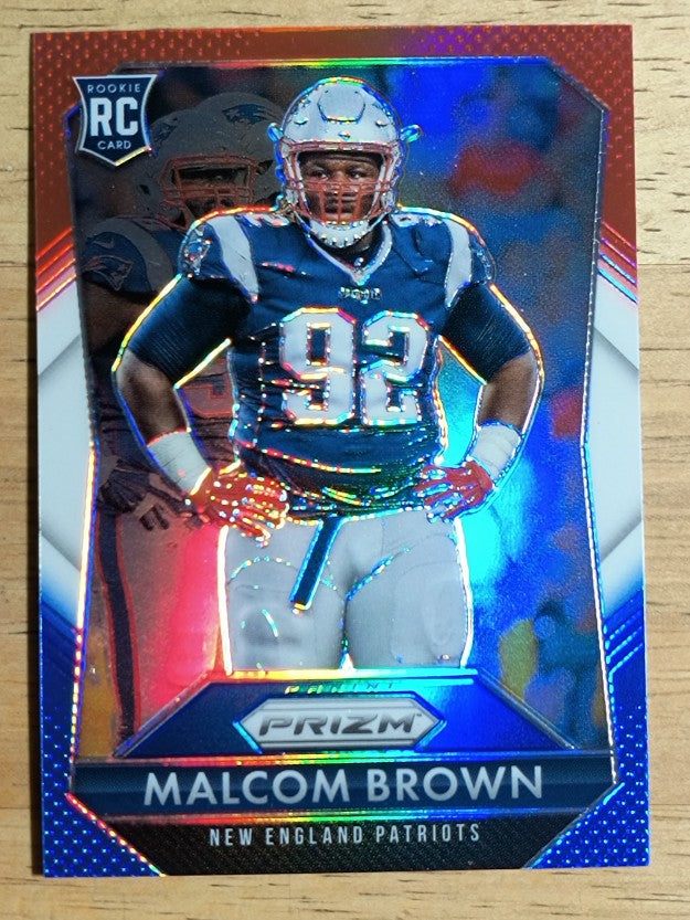 2015 Panini Prizm Prizms Red White and Blue #263 Malcom Brown