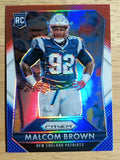 2015 Panini Prizm Prizms Red White and Blue #263 Malcom Brown