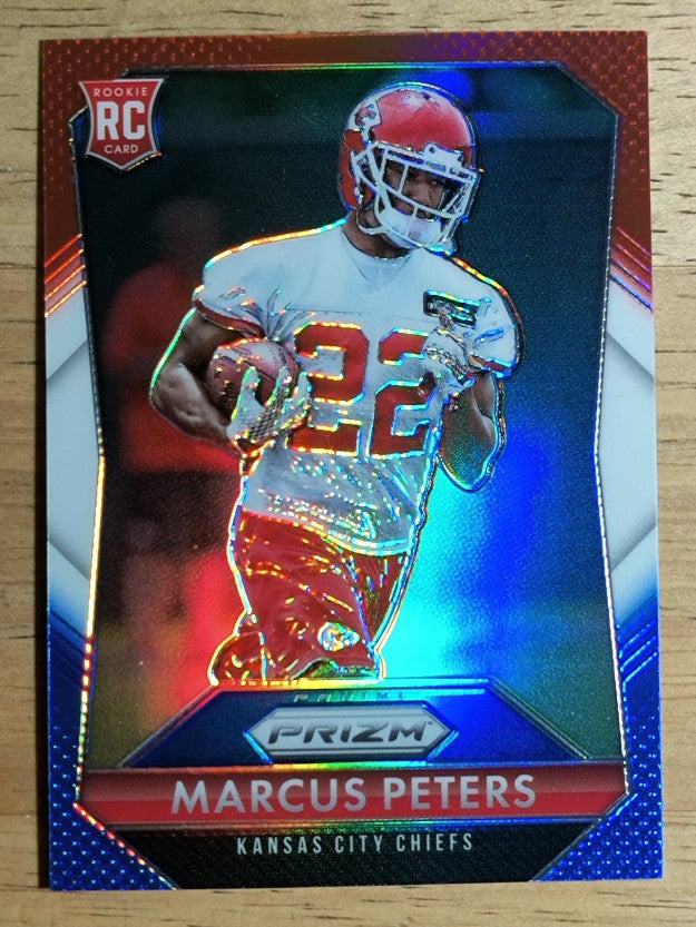 2015 Panini Prizm Prizms Red White and Blue #265 Marcus Peters
