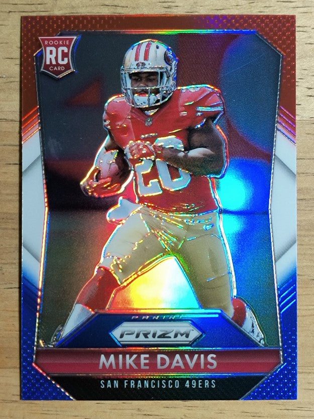 2015 Panini Prizm Prizms Red White and Blue #267 Mike Davis