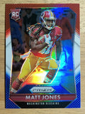 2015 Panini Prizm Prizms Red White and Blue #268 Matt Jones