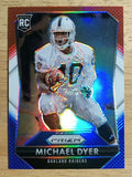 2015 Panini Prizm Prizms Red White and Blue #271 Michael Dyer