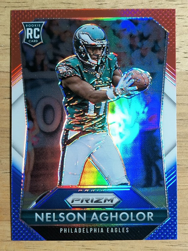 2015 Panini Prizm Prizms Red White and Blue #272 Nelson Agholor