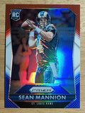2015 Panini Prizm Prizms Red White and Blue #281 Sean Mannion