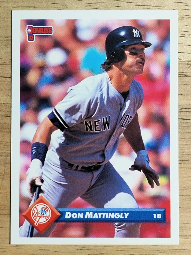 1993 Donruss #609 Don Mattingly