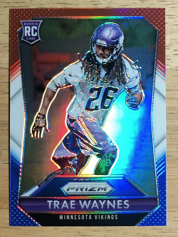 2015 Panini Prizm Prizms Red White and Blue #293 Trae Waynes