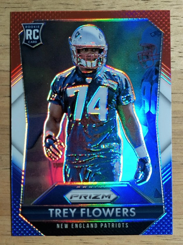 2015 Panini Prizm Prizms Red White and Blue #295 Trey Flowers