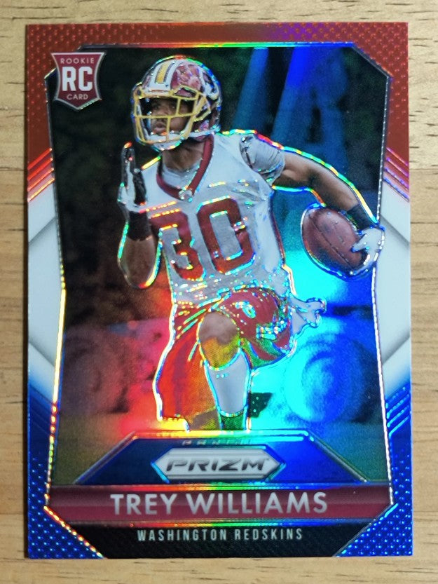 2015 Panini Prizm Prizms Red White and Blue #296 Trey Williams