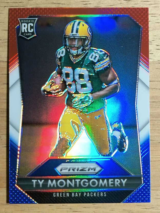 2015 Panini Prizm Prizms Red White and Blue #297 Ty Montgomery