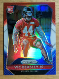 2015 Panini Prizm Prizms Red White and Blue #299 Vic Beasley Jr.