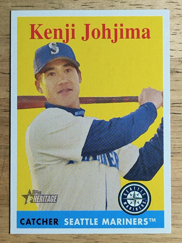 2007 Topps Heritage #218 Kenji Johjima