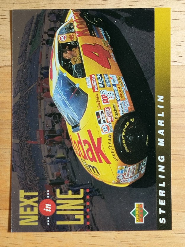 1995 Upper Deck #113 Sterling Marlin's Car NIL