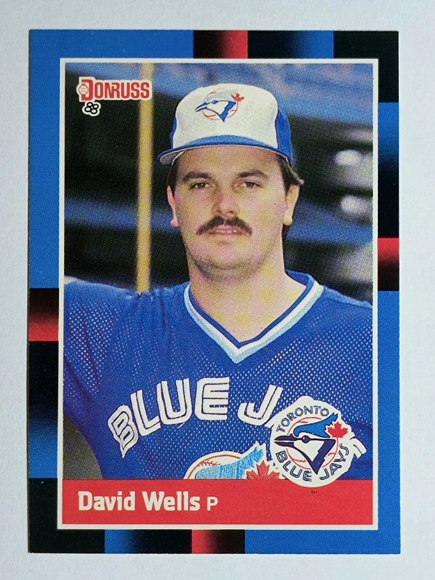 1988 Donruss #640 David Wells RC