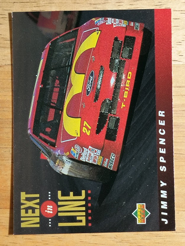 1995 Upper Deck #123 Jimmy Spencer's Car NIL