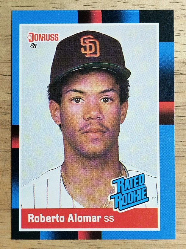 1988 Donruss #34 Roberto Alomar RC (NM)