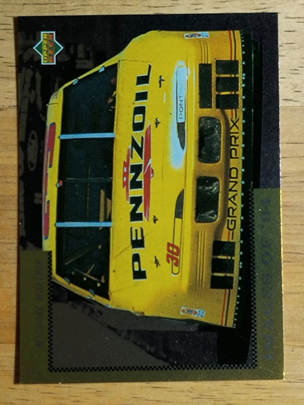 1995 Upper Deck #145 Michael Waltrip's Car