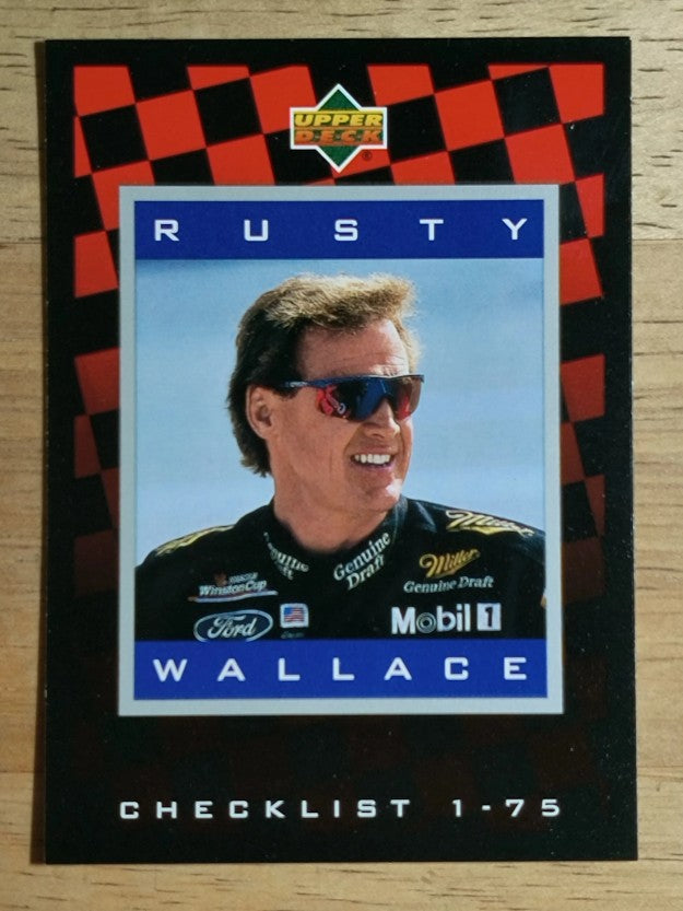 1995 Upper Deck #149 Rusty Wallace CL