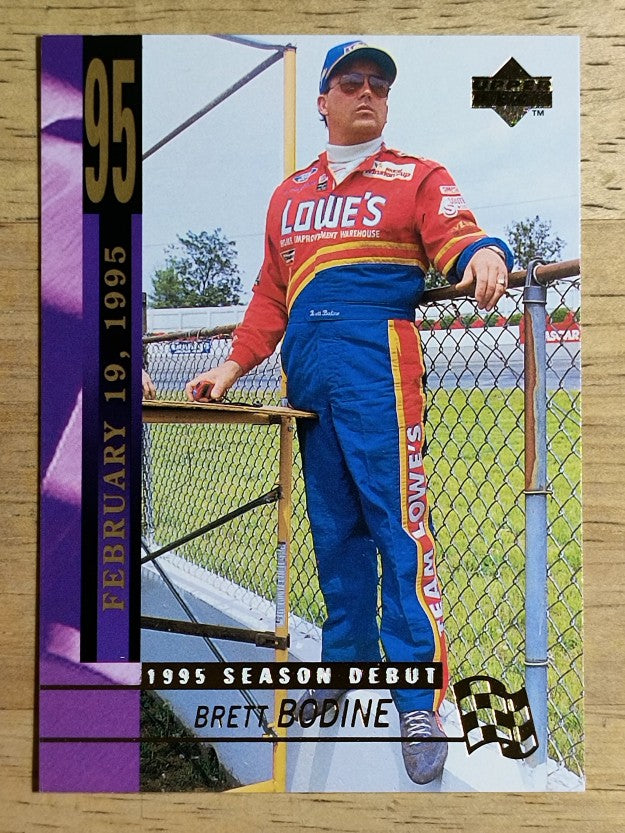 1995 Upper Deck #237 Brett Bodine SD