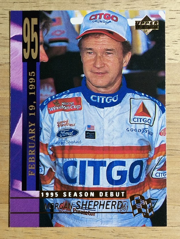 1995 Upper Deck #243 Morgan Shepherd SD