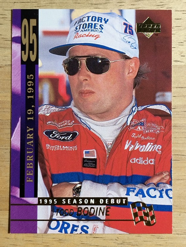1995 Upper Deck #262 Todd Bodine SD