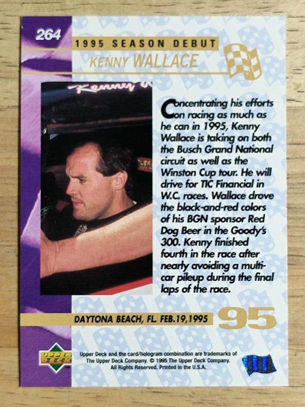 1995 Upper Deck #264 Kenny Wallace SD