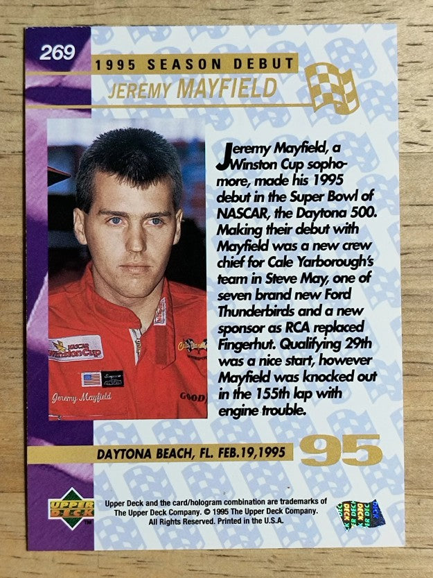 1995 Upper Deck #269 Jeremy Mayfield SD