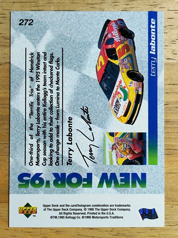 1995 Upper Deck #272 Terry Labonte's Car
