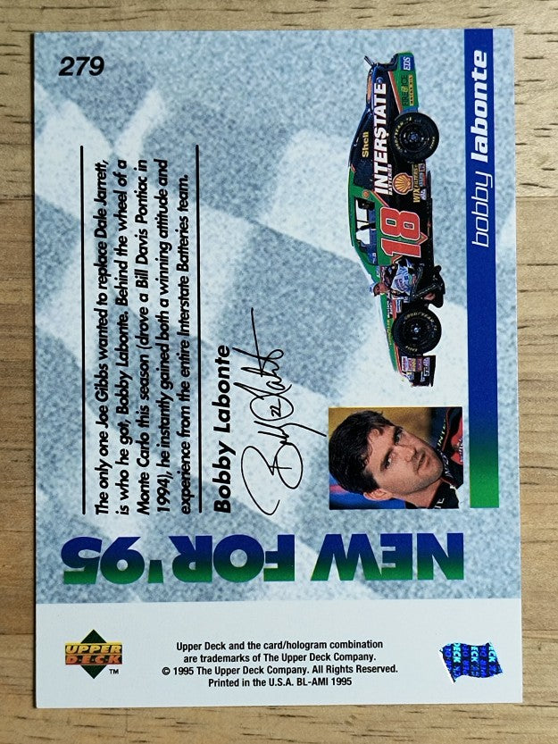 1995 Upper Deck #279 Bobby Labonte's Car