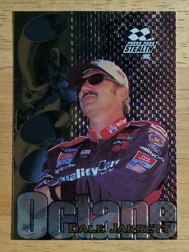 1998 Press Pass Stealth Octane #17 Dale Jarrett