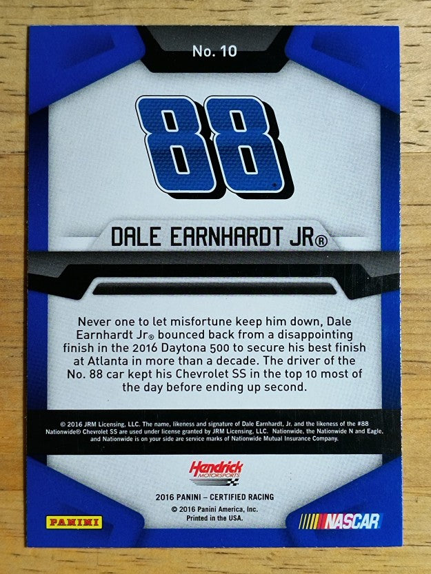 2016 Certified #10 Dale Earnhardt Jr. (NM)