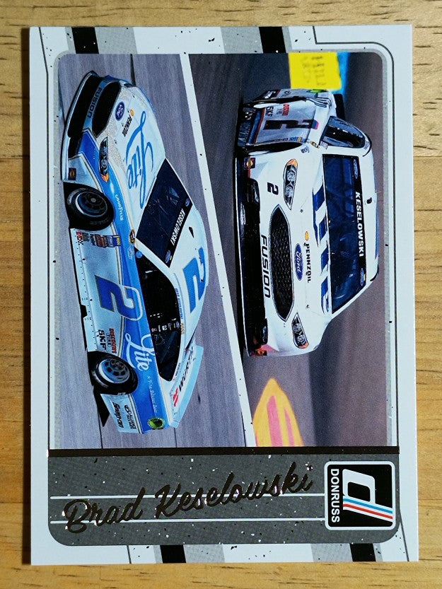 2017 Donruss #104 Brad Keselowski DUALS