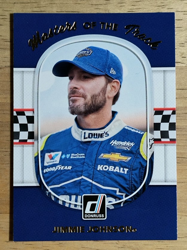 2018 Donruss Masters of the Track #1 Jimmie Johnson (NM)