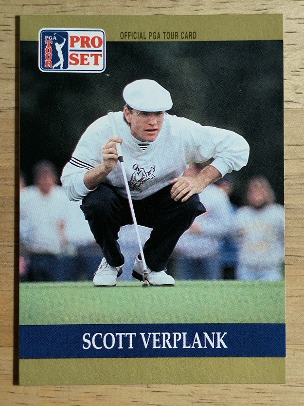 1990 Pro Set #11 Scott Verplank RC