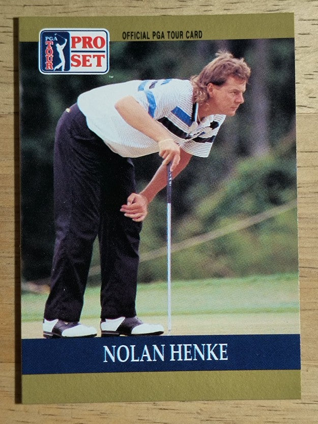 1990 Pro Set #22 Nolan Henke RC
