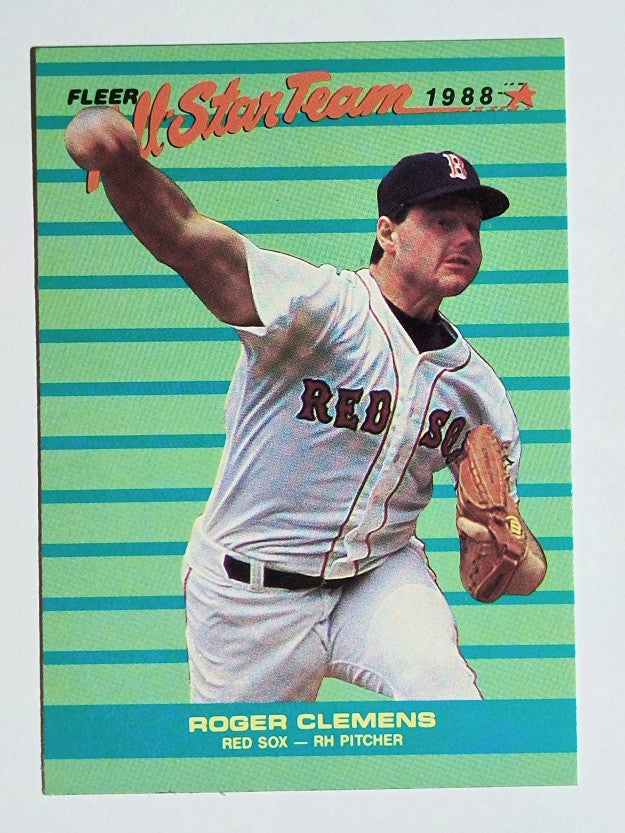 1988 Fleer All-Stars #4 Roger Clemens