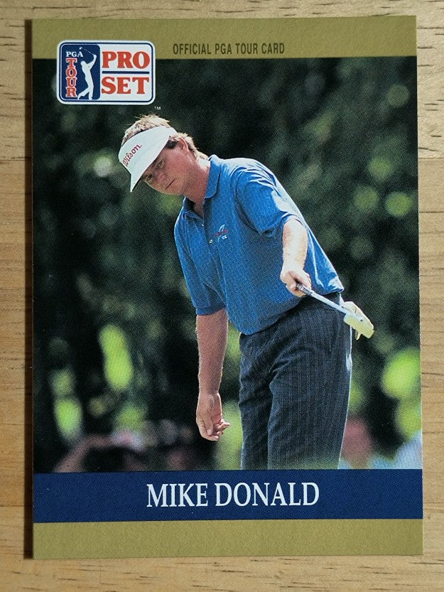 1990 Pro Set #28 Mike Donald RC